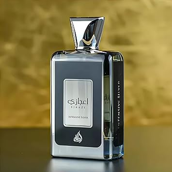 Lattafa Ejaazi Intensive Silver for Unisex Eau de Parfum Spray, 3.4 Ounce