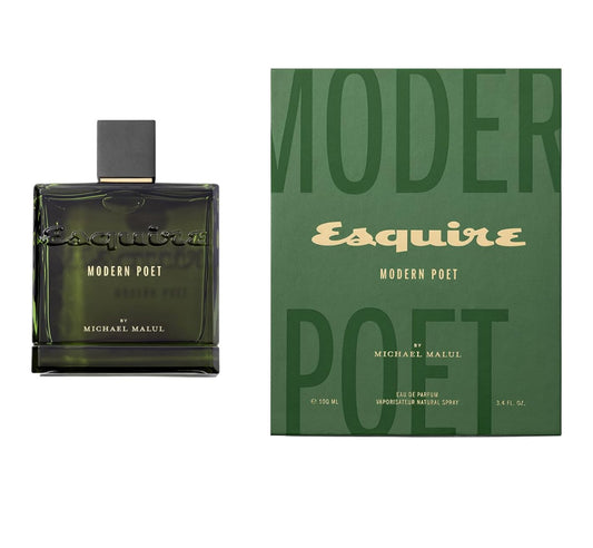 Michael Malul Modern Poet Esquire Fragrance Eau de Parfum for Men - 100ml | 3.4oz