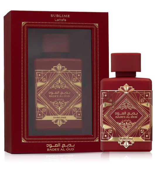 Lattafa Badee Al Oud Sublime Eau de Parfum Spray for Unisex, 3.4 Ounce