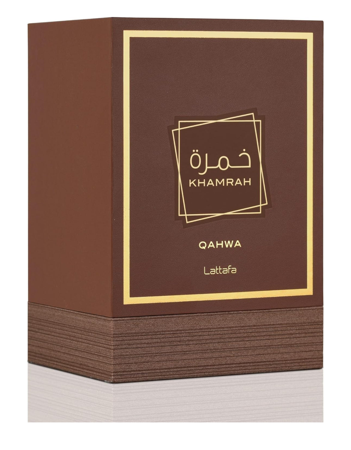Lattafa Khamrah Qahwa for Unisex Eau de Parfum Spray, 3.4 Ounce