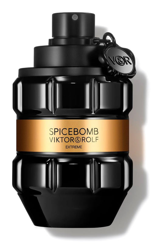 Viktor&Rolf - Spicebomb Extreme Eau de Parfum - Woody & Spicy - Cologne for Men - With Notes of Amber & Vanilla - 3 Fl Oz