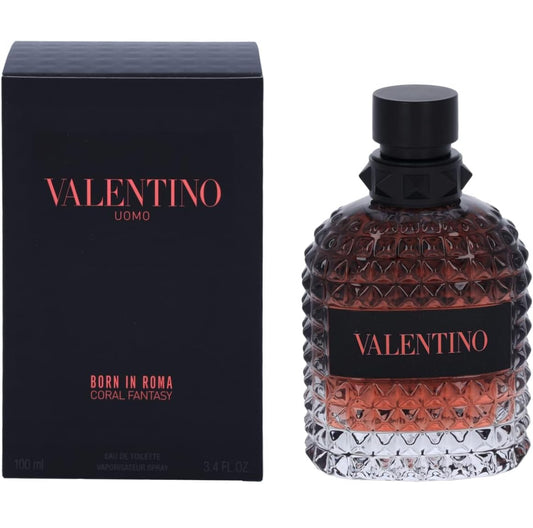 Valentino Uomo Born In Roma Coral Fantasy for Men - 3.4 oz EDT Spray