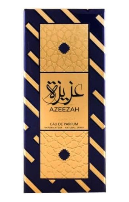 Lattafa Azeezah Eau de Parfum Spray for Women, 3.4 Ounce