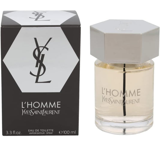YSL L'homme Eau De Toilette Spray For Men By Yves Saint Laurent - 3.3 oz