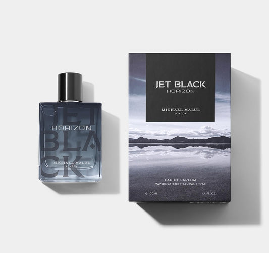 Michael Malul Jet Black Horizon Eau de Parfum for Men - 100ml | 3.4oz